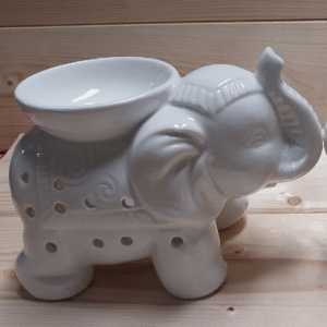 Brûle Parfum Éléphant - Tandor Blanc - vue 1