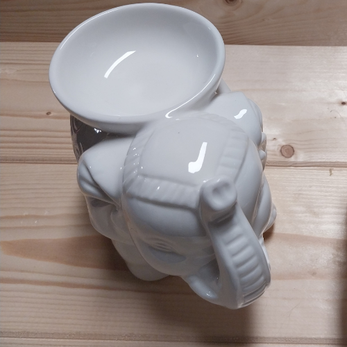 Brûle Parfum Éléphant - Tandor Blanc - vue 3