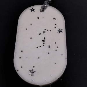 Suspension penderie - Fleur de coton - 1