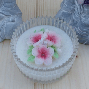 Bougie Yourte parfum "Fleur de Cerisier"