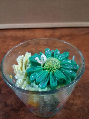 Bougie Gourmande Parfumée Muguet – Artisanale et Écoresponsable