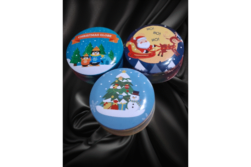 Bougies artisanales de Noël – Pingouin, Reine et Sapin