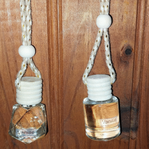 Suspension voiture parfum vanille