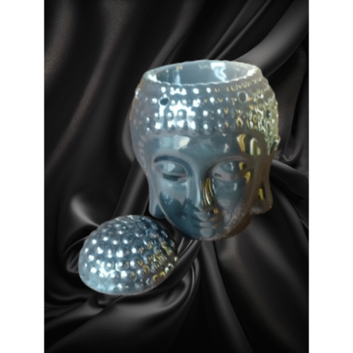 brule parfum ceramy bouddha dhyana noir coupelle ouverte
