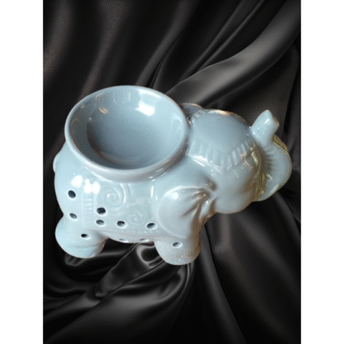 brule parfum ceramy elephant tandor gris vue detail