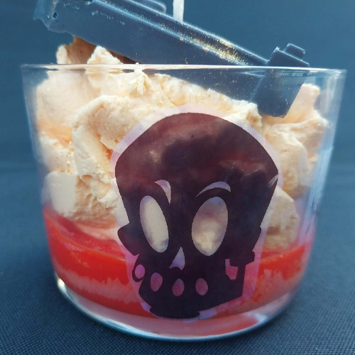 La Bougie d'Halloween "La Pierre Tombale"