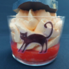 La Bougie d'Halloween "La Pierre Tombale"