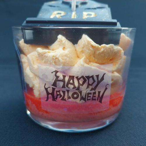 La Bougie d'Halloween "La Pierre Tombale"