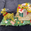 Le Traîneau du Renne Doré & Son Bouquet Fleuri