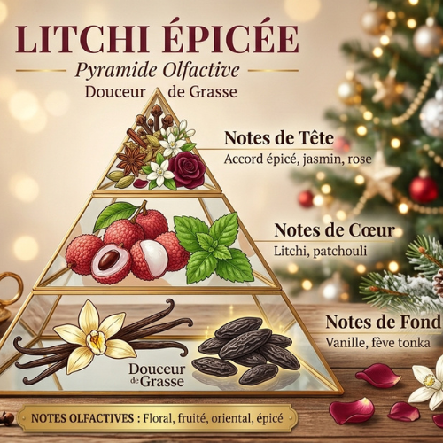pyramide_olfactive_litchi_epicee La Forêt Enchantée de Noël 5